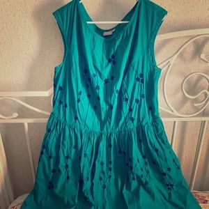 Eshakti Plus Embroidered Dress